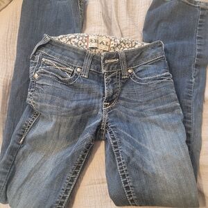 Ariat bootcu jeans, medium wash size 25r